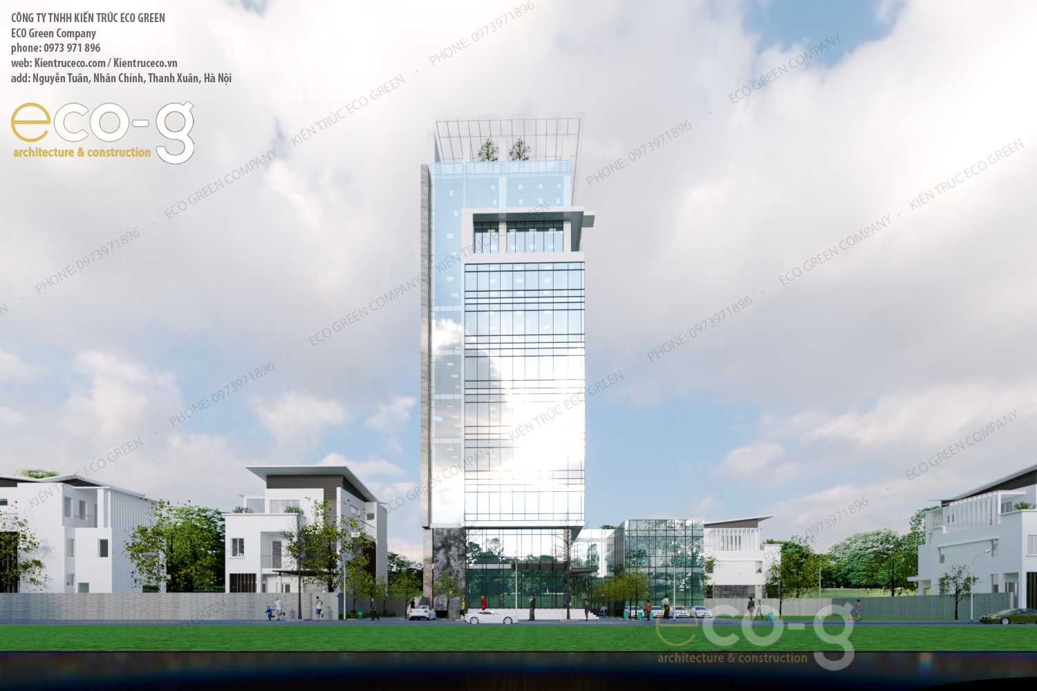 Thiết kế văn phòng làm việc Grace