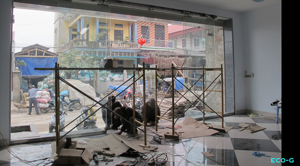 Biệt thự hiện đại, Thiet ke thi công biet thu Hung Yen, biệt thự a Hiến