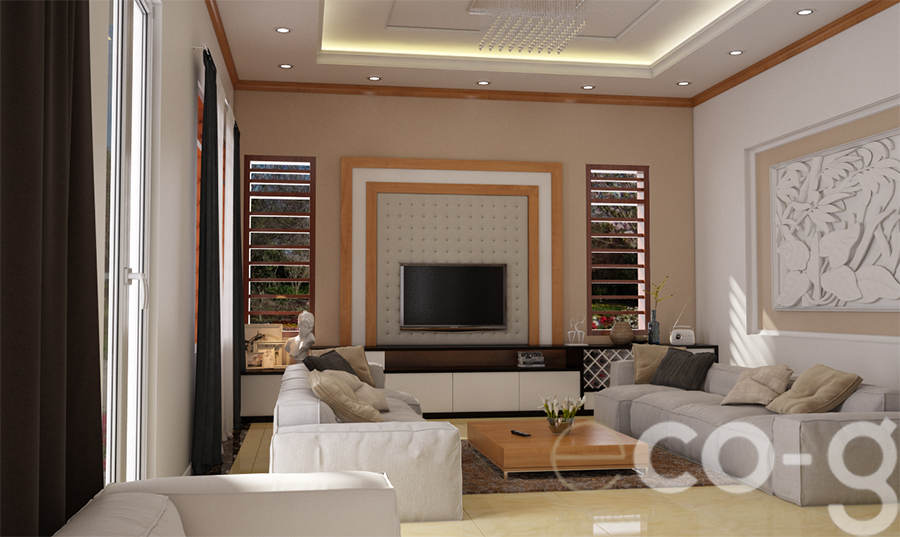 Thiết kế biệt thự, biệt thự hiện đại chị Loan