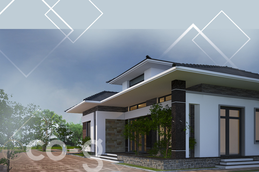 Thiết kế biệt thự, biệt thự Hòa Bình