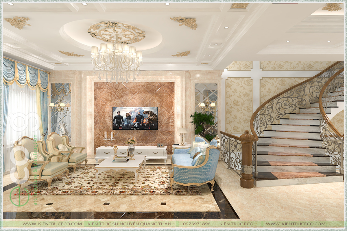 Thiết kế biệt thự song lập BT 02 Mộc Lan Vinhomes Mễ Trì