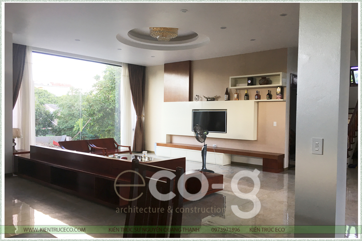 Thi công hoàn thiện biệt thự a Hồng Hưng yên