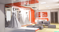Nội thất sảnh chờ Wedding Studio N-106
