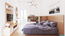 THIẾT KẾ PHÒNG NGỦ NHỎ 10M2
