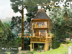 THIẾT KẾ HOMESTAY GỖ MAI CHÂU - HÒA BÌNH