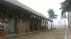 Thi công nhà tre, Thi công Khu Sinh thái Đầm Trành
