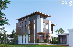 THIẾT KẾ KIẾN TRÚC BIỆT THỰ HIỆN ĐẠI ANH TÌNH KHOÁI CHÂU HƯNG YÊN
